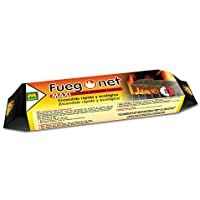 FUEGO NET Fuegonet 231195 Maxi-Bloque Enciende Fuegos- Marrón- 19.5x7.2x4.5999999999999996 cm